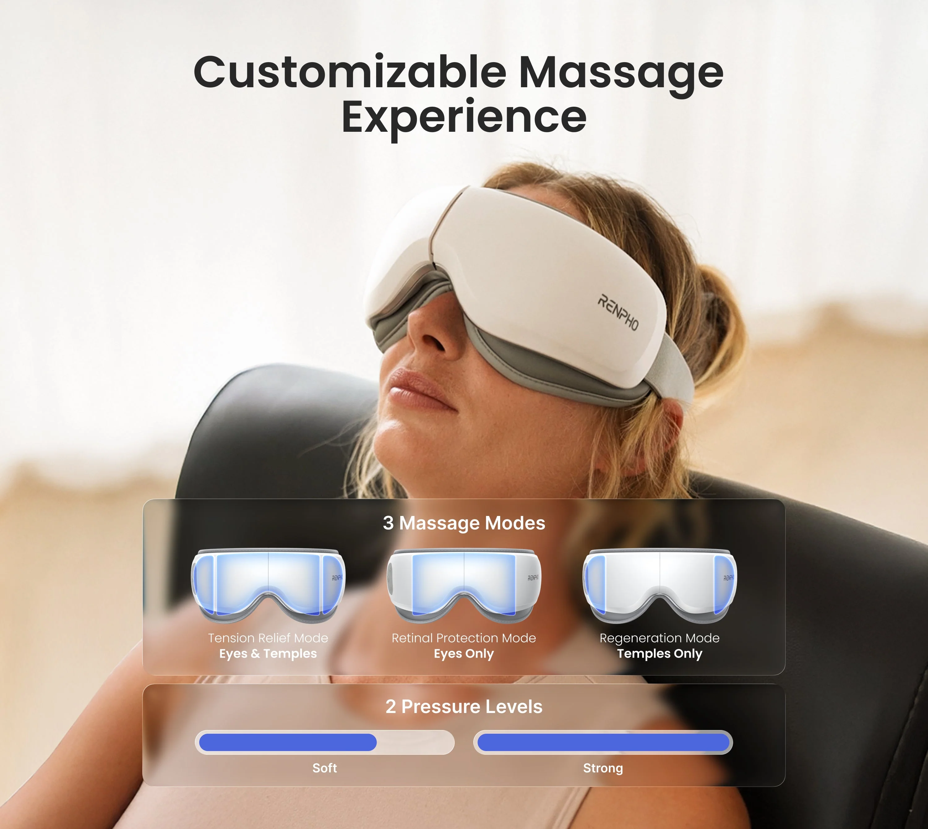 Masseur oculaire Renpho Eyeris Zen